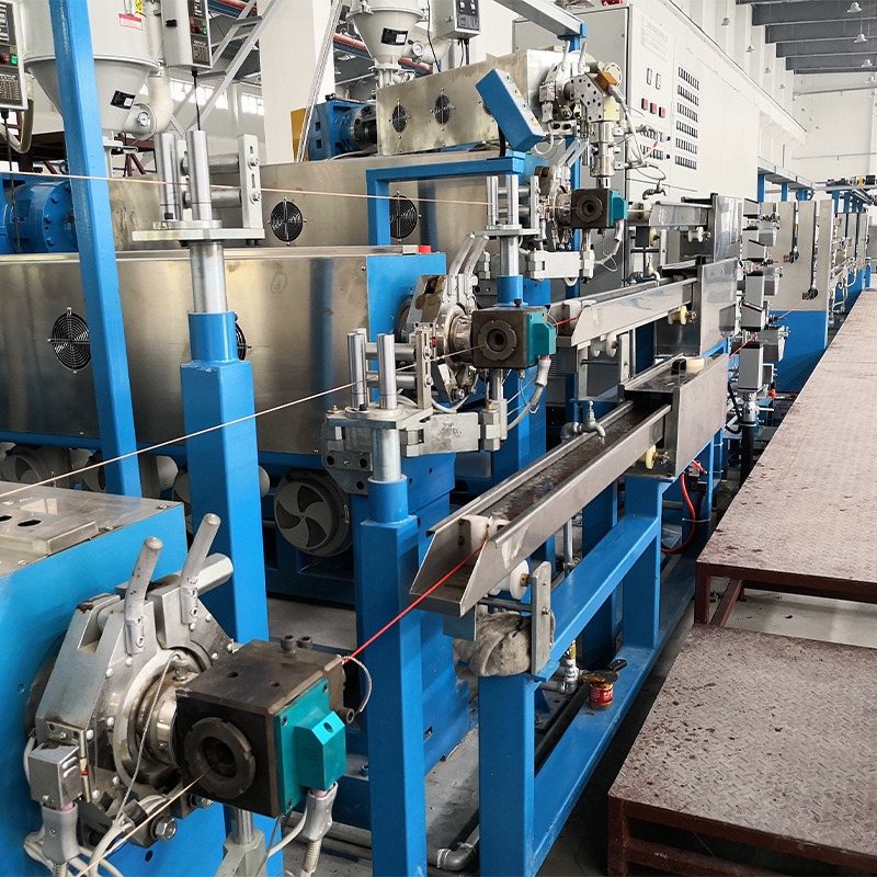 Volautomatische PE PVC hoogwaardige kabelextruder