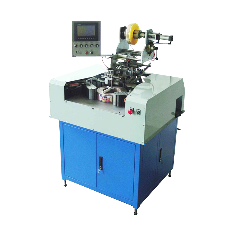 Automatische inpakmachine voor cirkelvormige objecten